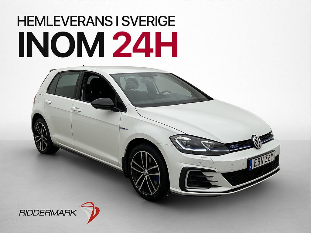 Volkswagen Golf GTE 204hk Cockpit Värmare Drag Carplay