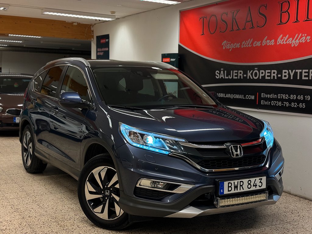 Honda CR-V 1.6 i-DTEC 4WD Executive Euro 6/hemleverans/avbetalning 