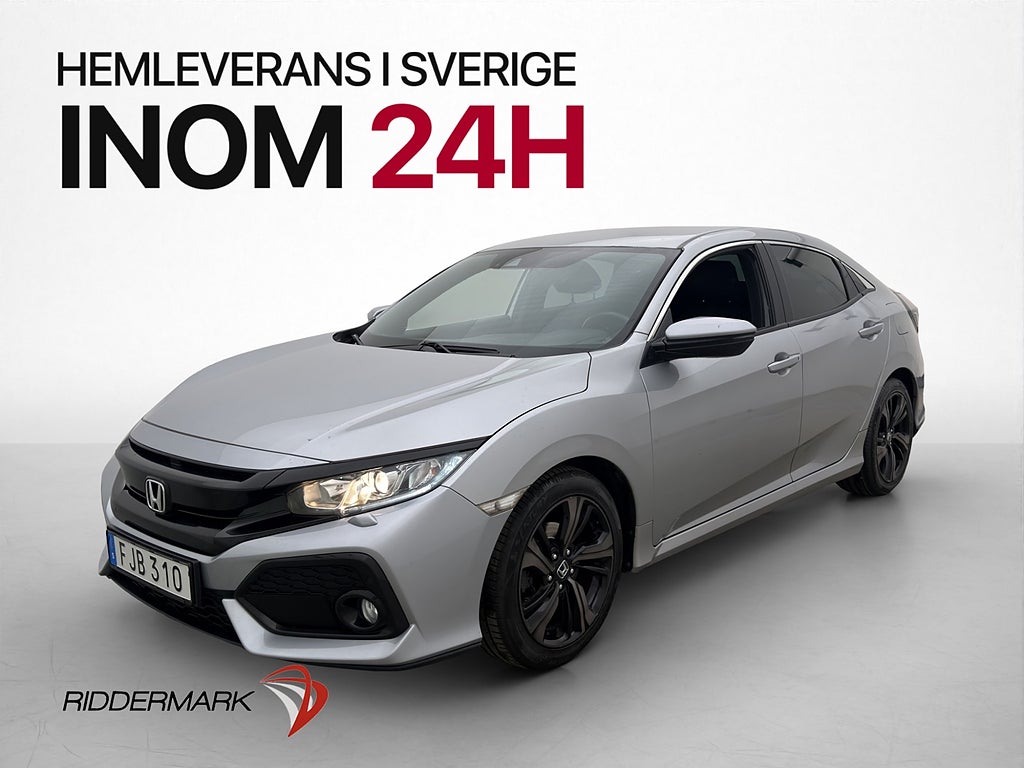 Honda Civic 1.0 126hk Elegance Kamera Navi 0.47 l/mil