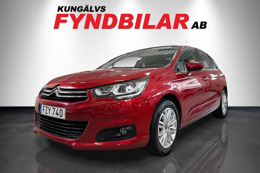 Citroën C4 1.6 BlueHDi EAT, Aut Pano Nav 120hk