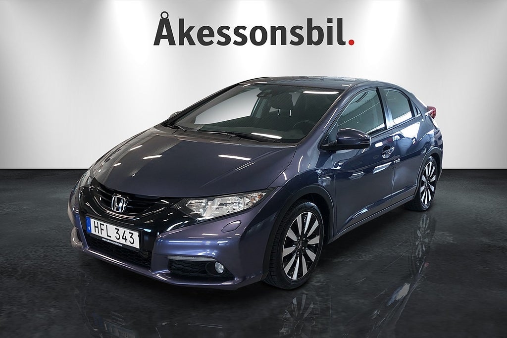 Honda Civic 1.6 i-DTEC 5dr (120hk) LÅG SKATT