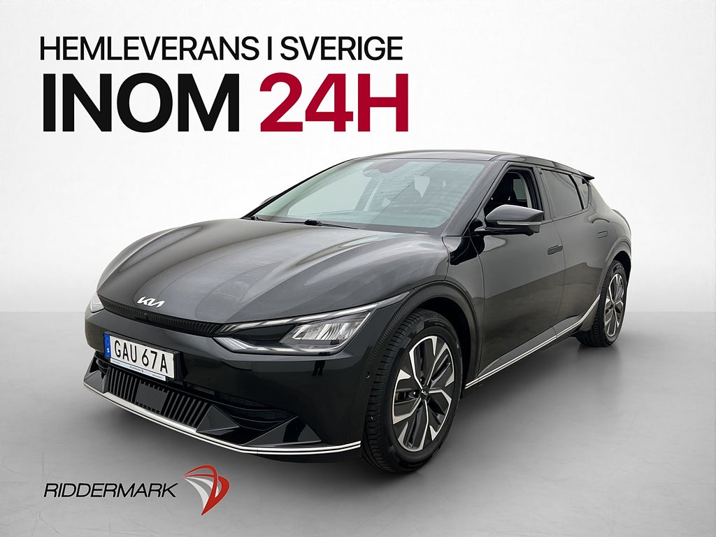 Kia EV6 77.4 kWh AWD PLUS 360° Skinn Elstolar Rattvärme MOMS