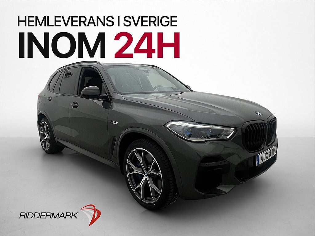 BMW X5 xDrive45e M Sport Pano H/K Drag Laser HUD 360° Skinn