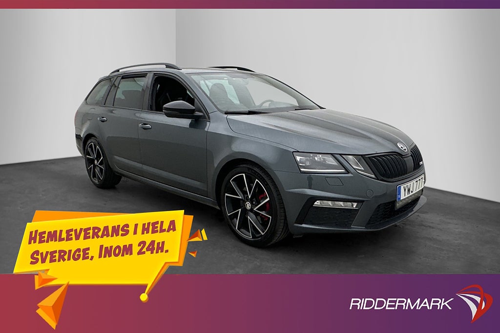 Skoda Octavia Kombi 4x4 184hk RS Premium Pano Canton Drag
