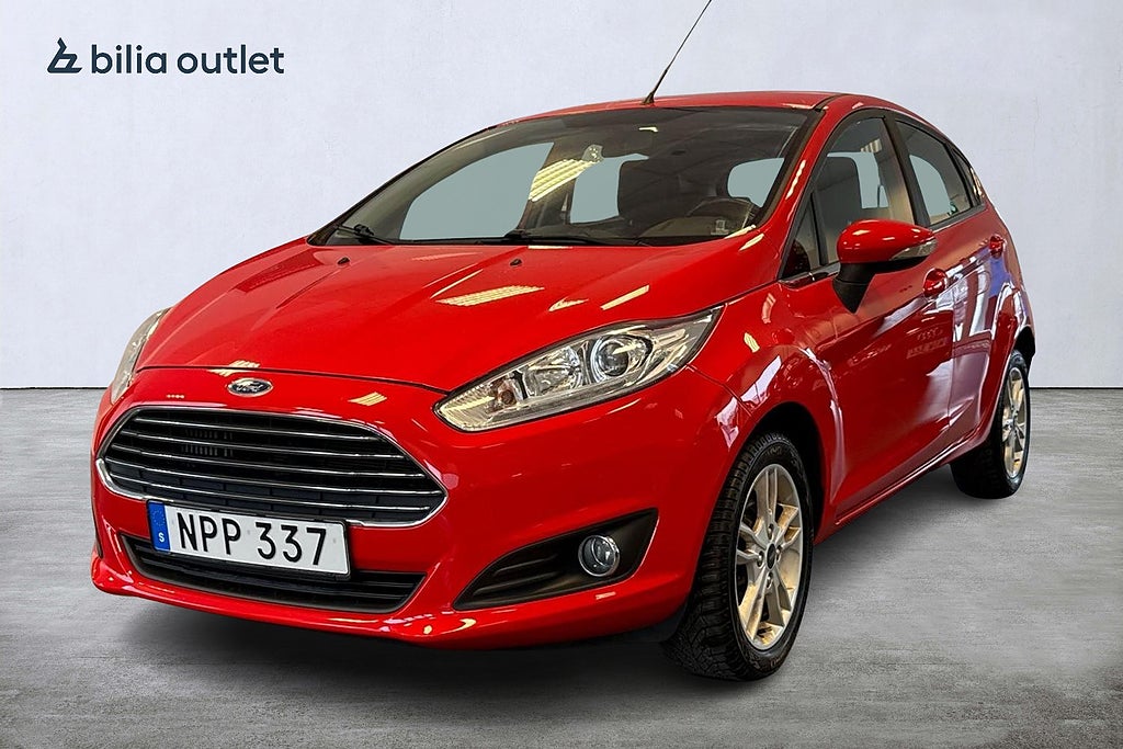 Ford Fiesta  1.0 EcoBoost Titanium 101hk Låga mil Automat
