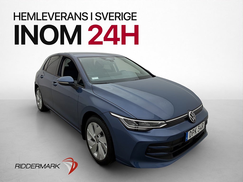 Volkswagen Golf 1.5 TSI 150hk Life Kamera Carplay Död-vinkel