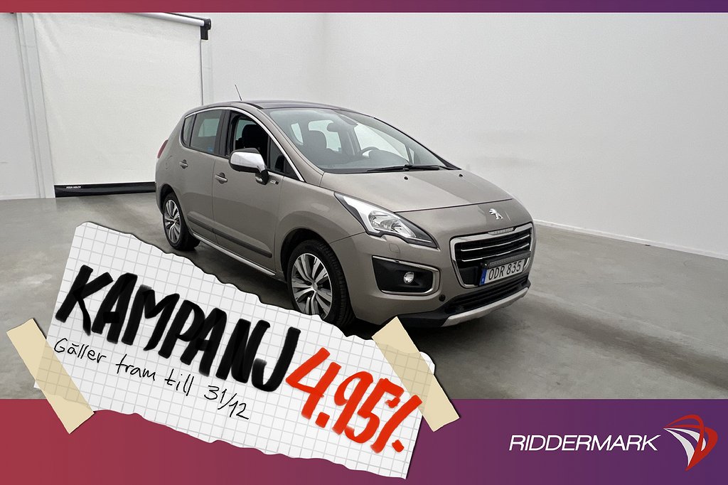 Peugeot 3008 1.2 e-THP 130hk Pano M&K-Värm S 4,95% Ränta