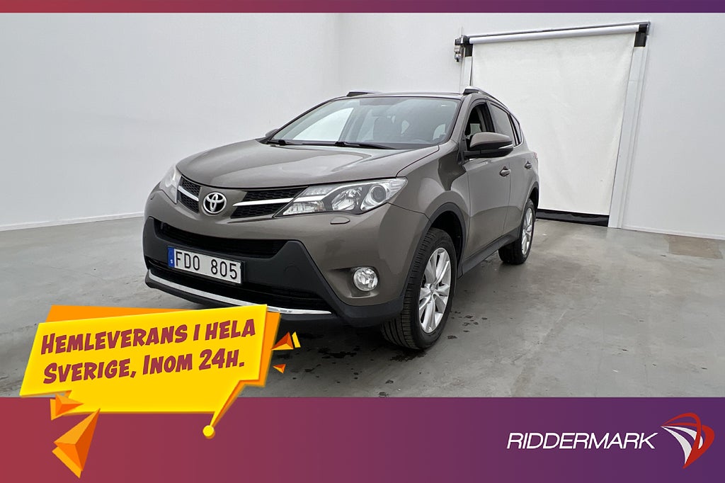 Toyota RAV4 2.0 AWD 151hk Style M/K-Värmare Kamera Dragkrok