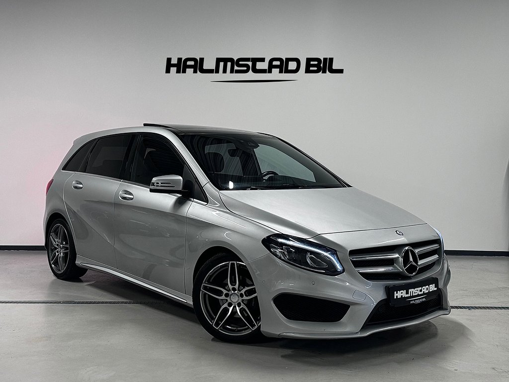 Mercedes-Benz B 200 d AMG|Pano|H/K|D-Värm|Drag|Kamera|Skinn