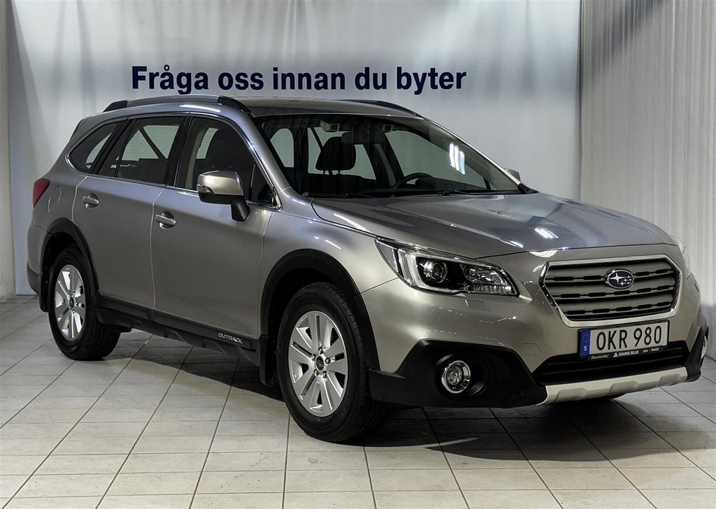 Subaru Outback 2,5i Aut Drag 4X4 Nyservad Nybesiktigad