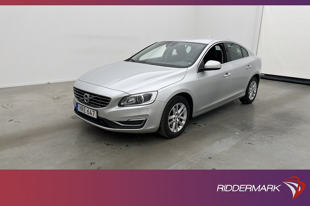 Volvo S60 D4 AWD Classic VOC Värmare Navi Sensorer Dragkrok