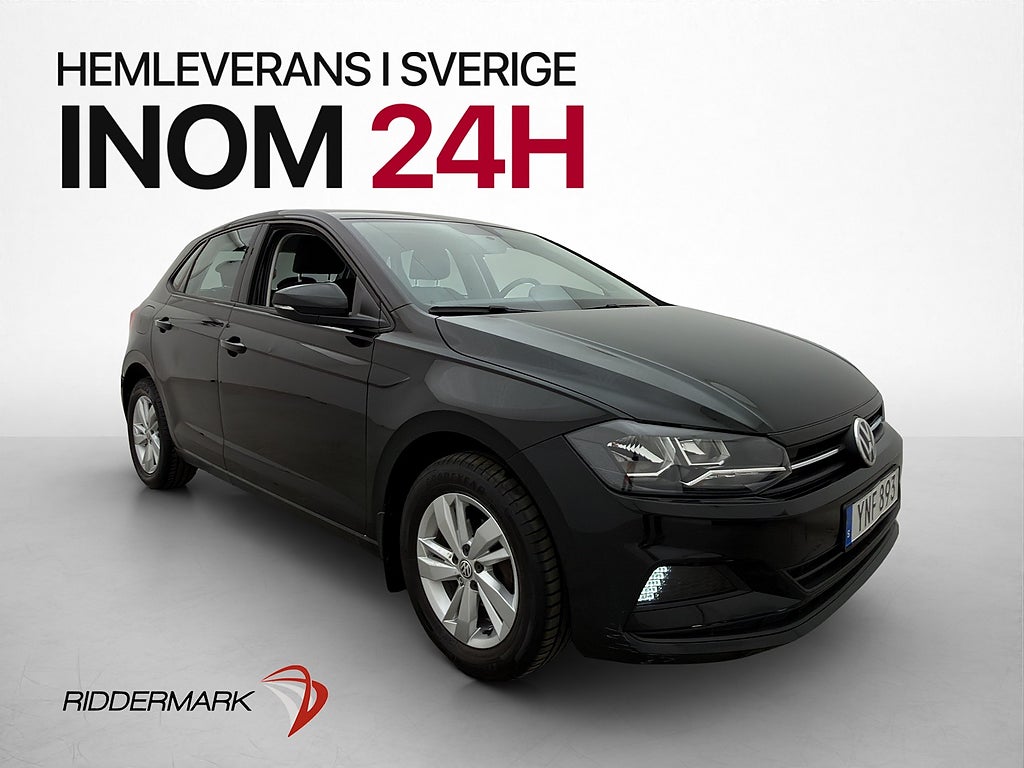 Volkswagen Polo 1.0 TSI Manuell 95hk Bluetooth Farthållare