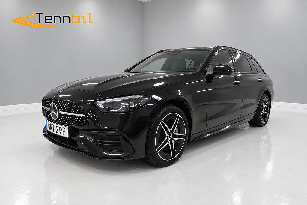 Mercedes-Benz C 300 T e Aut AMG Night Premium 360° kamera Drag Ambient