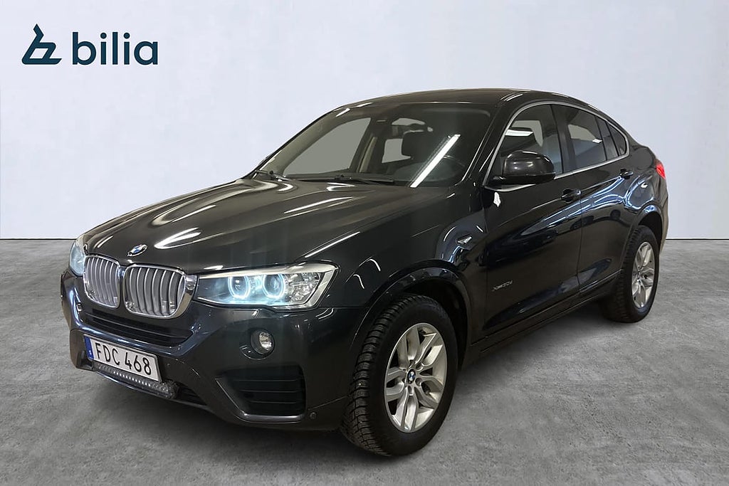 BMW X4 S-Vhjul/Drag/Mvärmare/Backkamera/Msport/