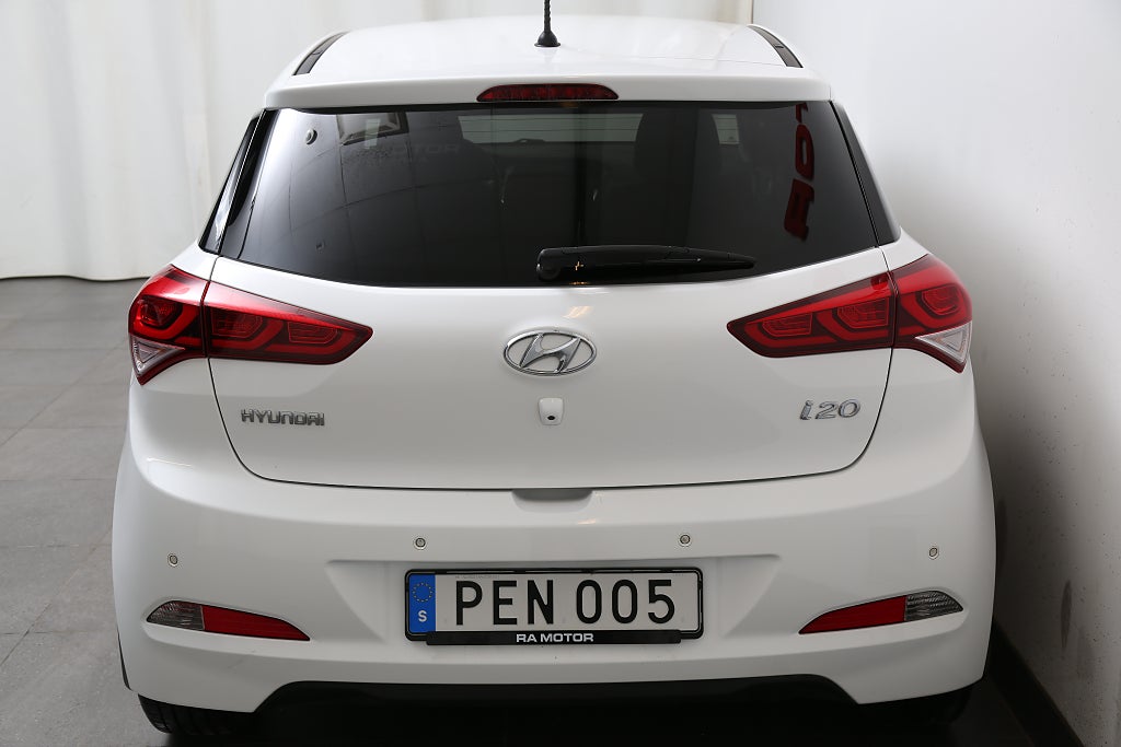 Hyundai i20 1,0 T-GDI blue 120hk Premium Plus Kamera Keyless Motorv 2017