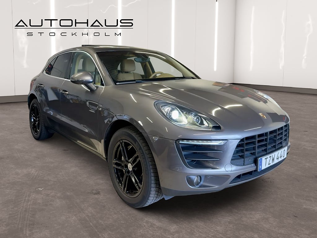 Porsche Macan S 3.0 Diesel PDK 258hk Luftfjädring Pano BOSE Kamera