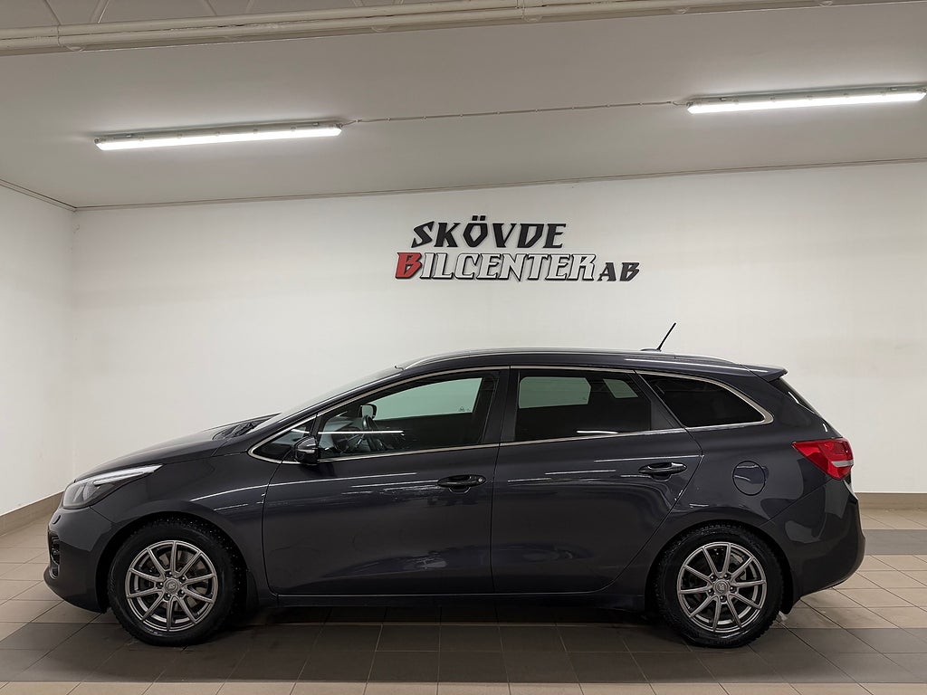 Kia Ceed SW 1.6 CRDi GT-Line/Drag/M-Värmare/GPS/Kamera/Nyservad