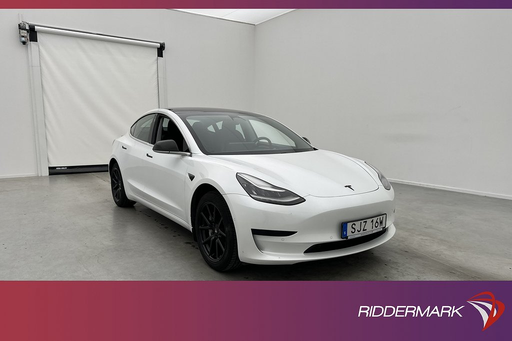 Tesla Model 3 Standard Rang Plus Svensksåld Autopilot Pano