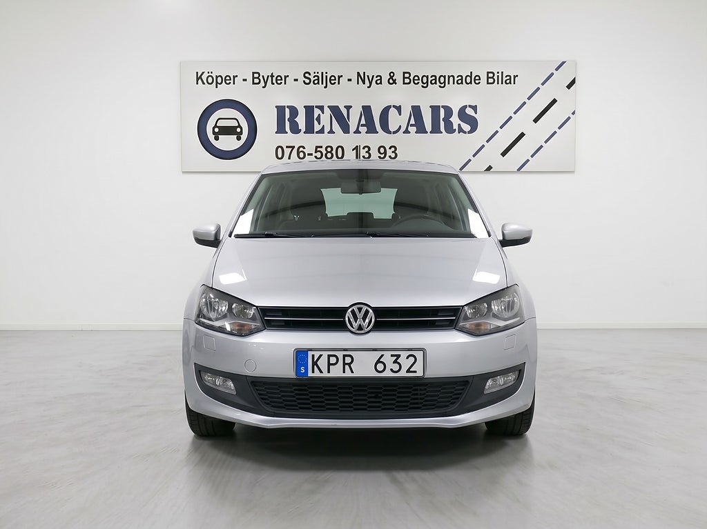 Volkswagen Polo 5-dörrar 1.4 MPI Masters Nyservad,Bes,Avb:-485 kr / mån