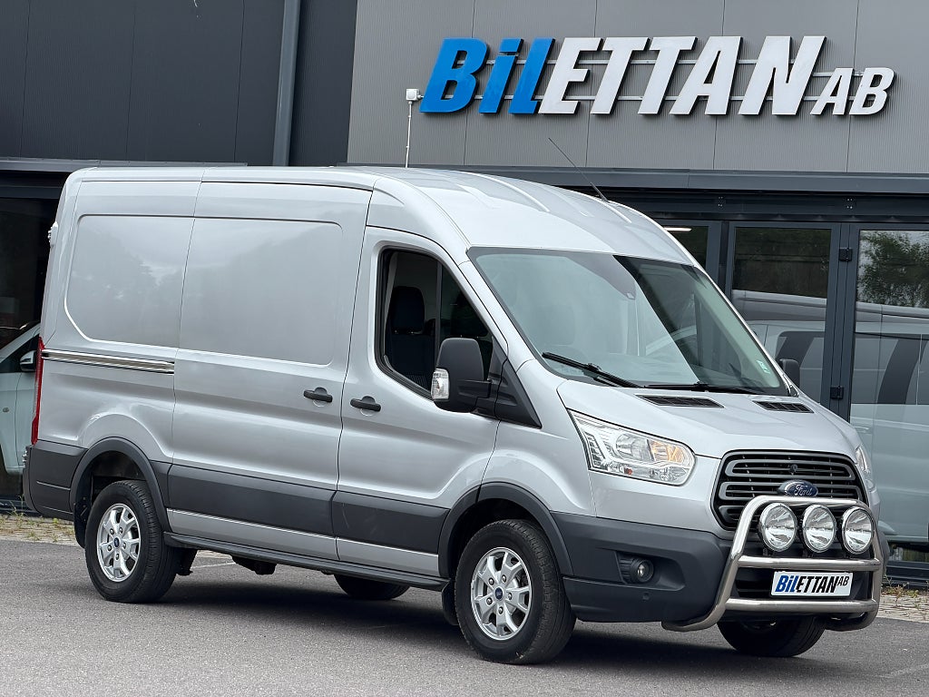 Ford transit 350 2.0 TDCi AWD Euro 6 H2L3 Fyrhjulsdriven / Moms