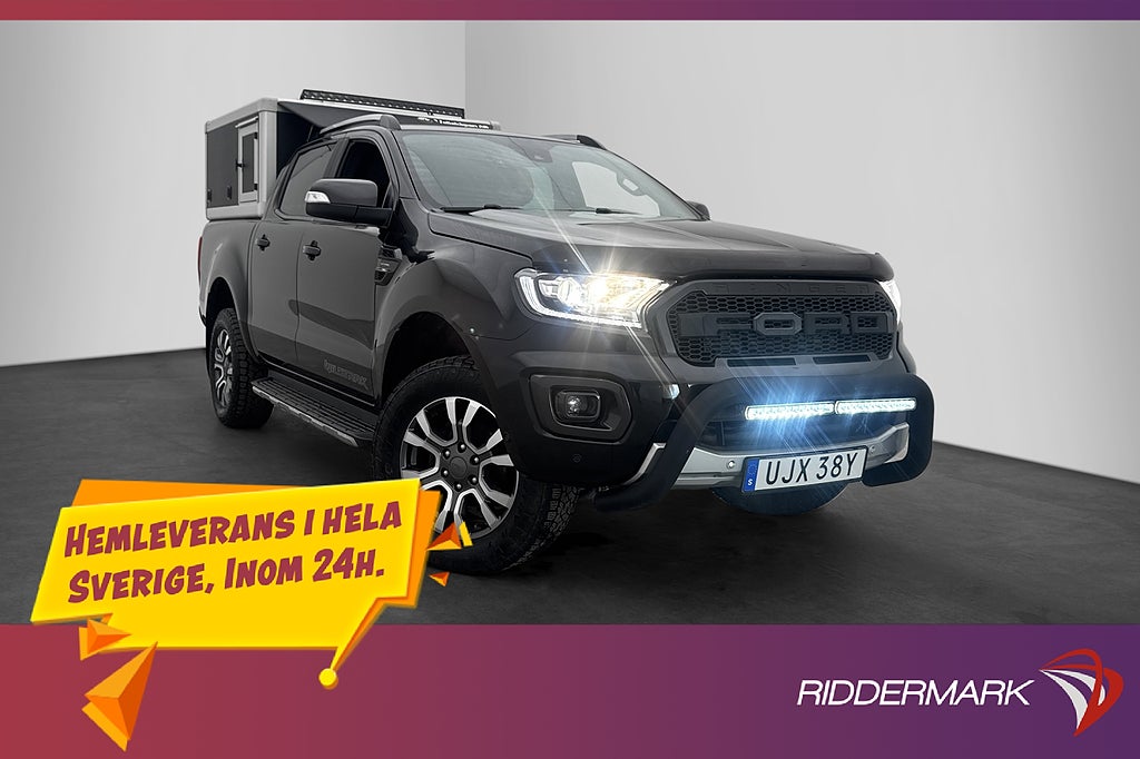 Ford ranger Wildtrak 4x4 HUNDKÅPA Värm Drag Skinn Diff MOMS