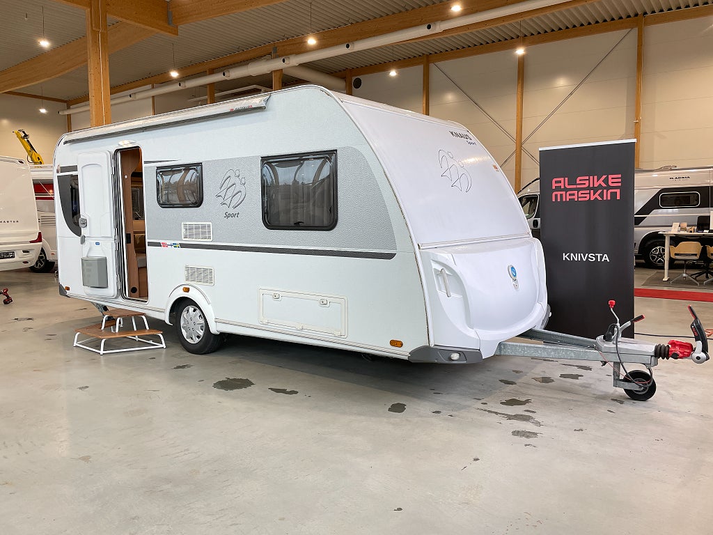 Knaus 500 Sport /Markis/1500kg totalvikt/Smidig resevagn/Långbäddar