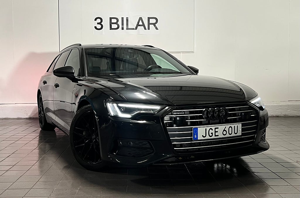 Audi A6 Avant 40 TDI quattro S-line Värmare Drag Black EDT.