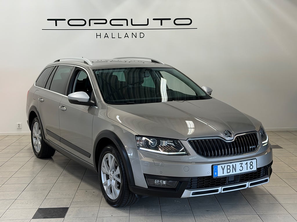 Skoda Octavia Scout  2.0 TDI 4x4 DSG, 184hk, 2016