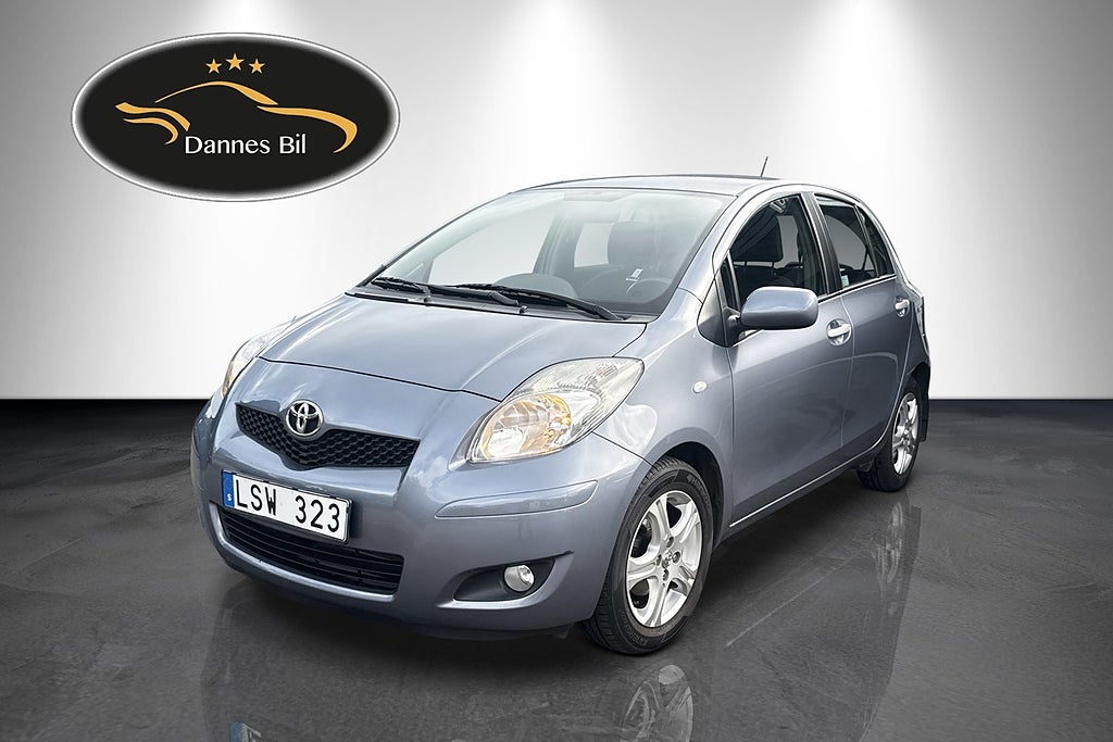 Toyota Yaris 5-dörrar 1.33 Dual VVT-i 100hk 6-Växlar Servad AC 