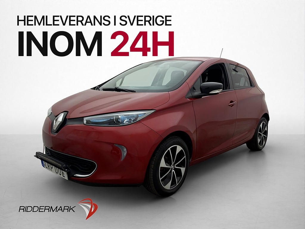 Renault Zoe R110 41 kWh Intens Friköpt-Batteri Kamera Navi