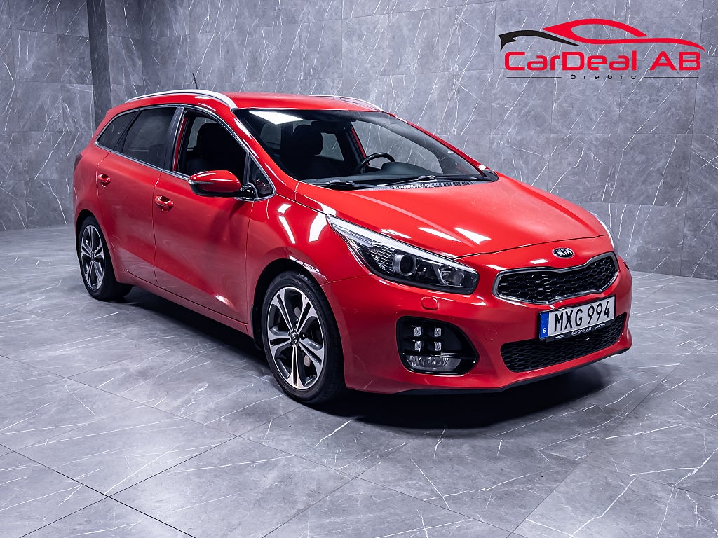 Kia Ceed SW 1.6 CRDi 136hk GT Line Kamera Navi Rattvärme Drag