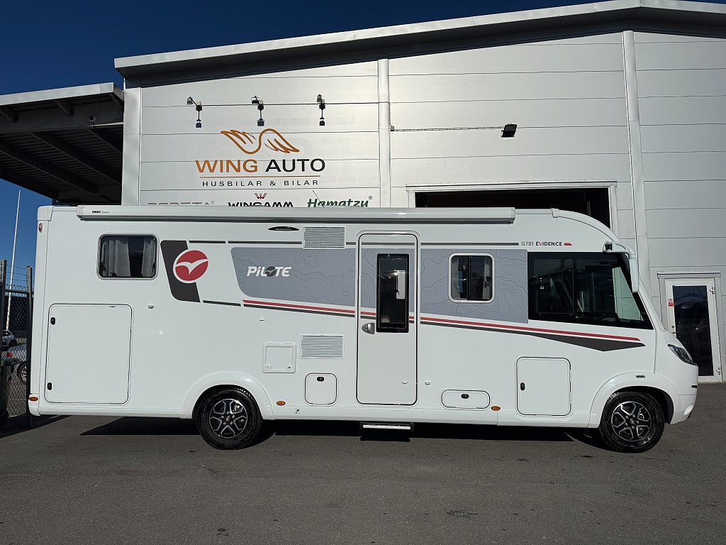 Pilote Galaxy G781 Evidence (180HK, Automat) Långbädd! ENDAST 400mil! A