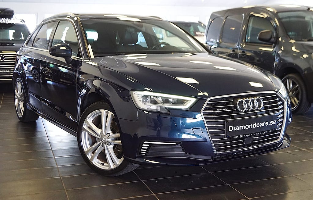 Audi A3 e-Tron 1.4 TFSI S Tronic Pono B-kamera Navi helskinn