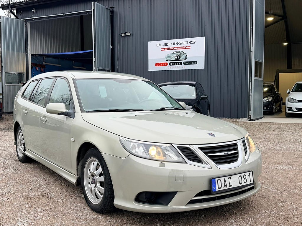 Saab 9-3 SportCombi 1.9 TiD Linear Euro 4 Dragkrok Kamrembytt