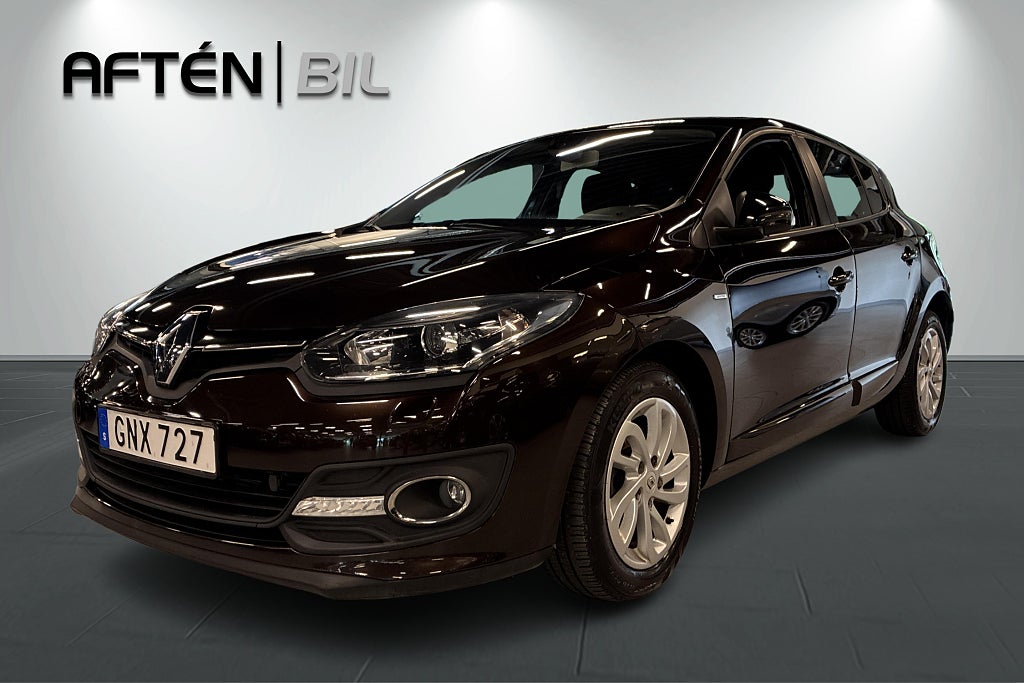 Renault Mégane 1.5 dCi EDC Limited 110hk - Motorvärmare , 0,42l/mil