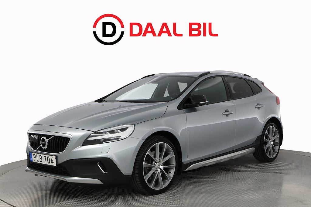 Volvo V40 Cross Country PRO D4 190HK DRAGKROK VÄRMARE B-KAMERA HELSKINN EL-STOL