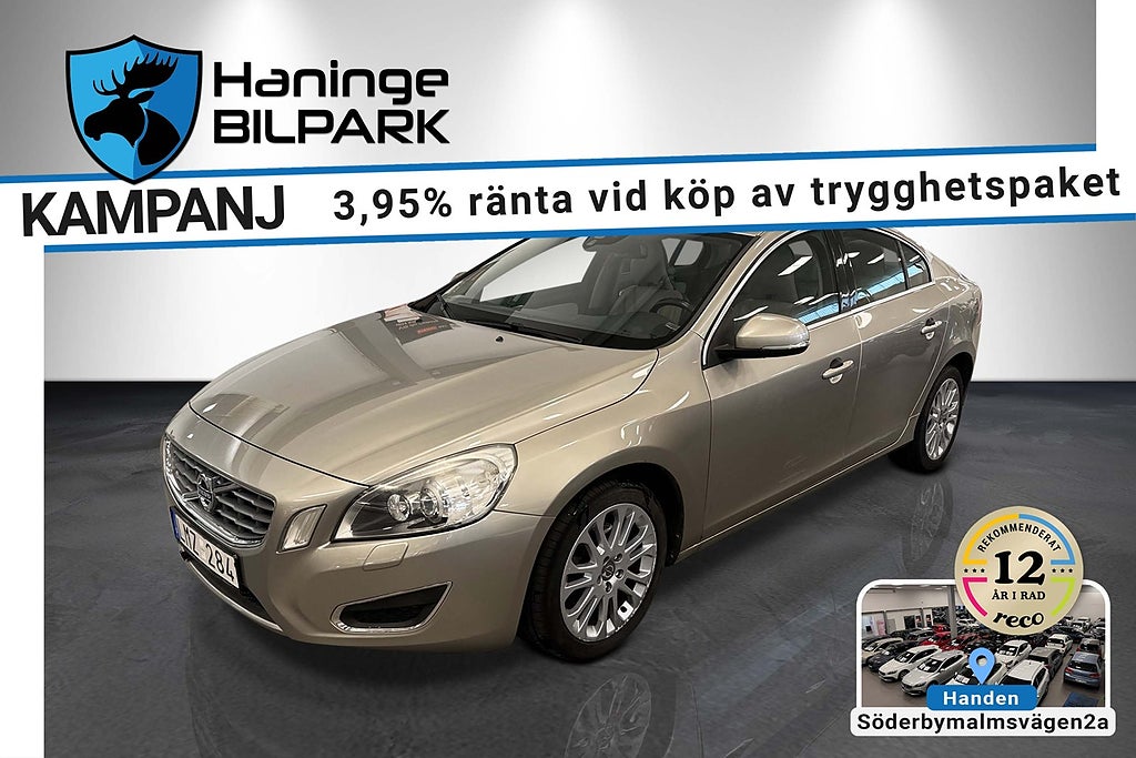 Volvo S60 T4 Powershift Summum SUPERDEAL 3.95%/SKINN/PDC/DRAG