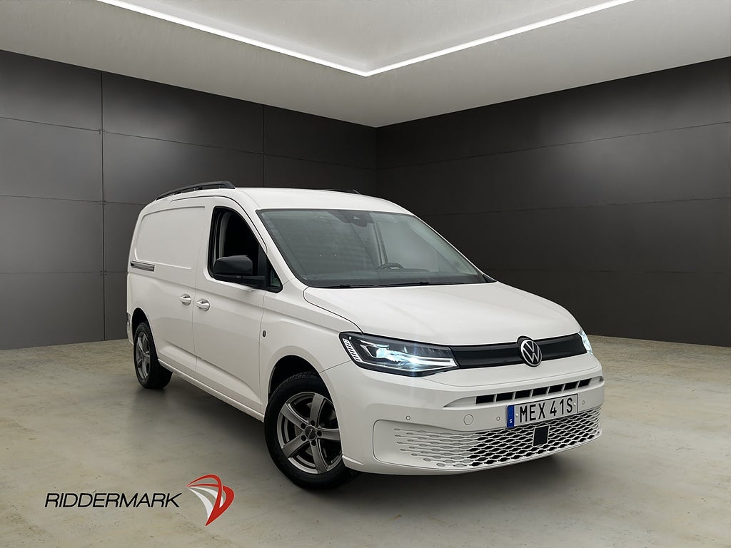 Volkswagen Caddy Maxi Cargo Värmare LED Drag Kamera MOMS