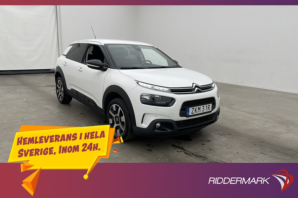 Citroën C4 Cactus 1.2 PureTech Kamera Navi Sensorer CarPlay