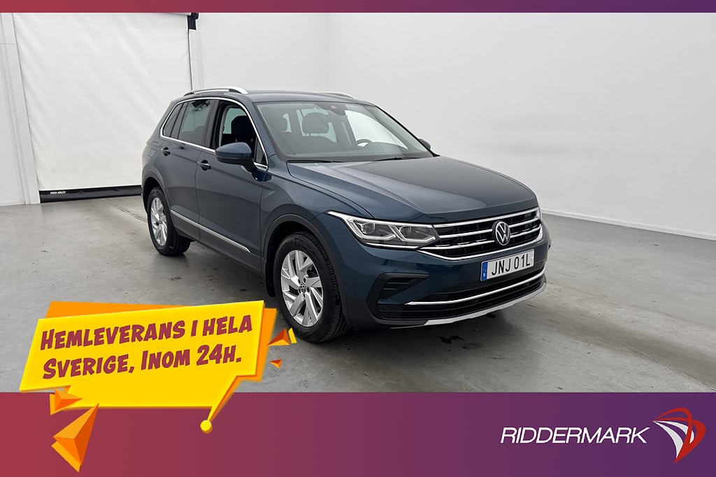 Volkswagen Tiguan eHybrid 245hk Cockpit Kamera Dragkrok MOMS