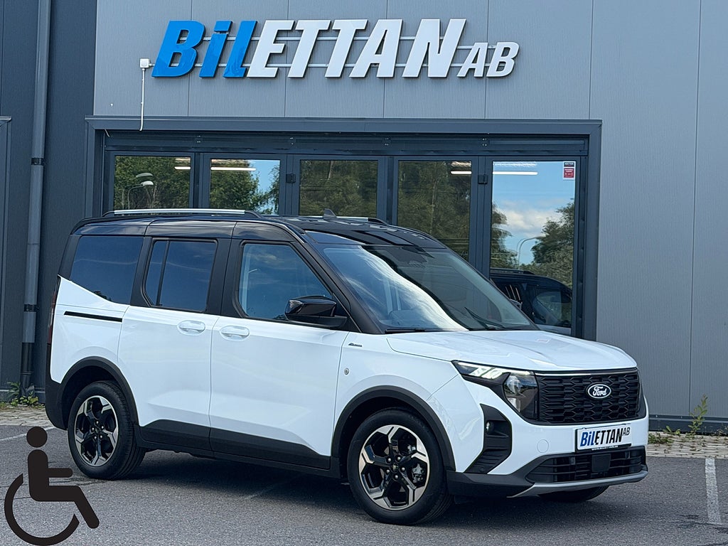 Ford Tourneo Courier 1.0 ACTIVE|Handikappanpassad|Golvsänkt|NY|KAMPANJ