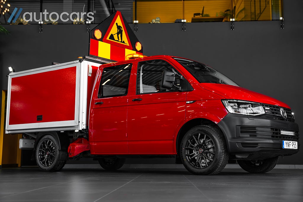 Volkswagen Transporter Chassi Dubbelhytt 2.0 TDI 4Motion 204hk|Moms|Se utr!