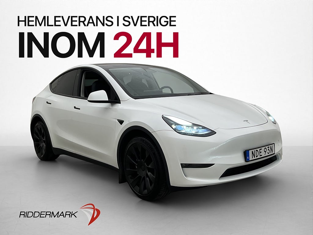 Tesla Model Y Long Range AWD Värmepump MOMS Pano AP