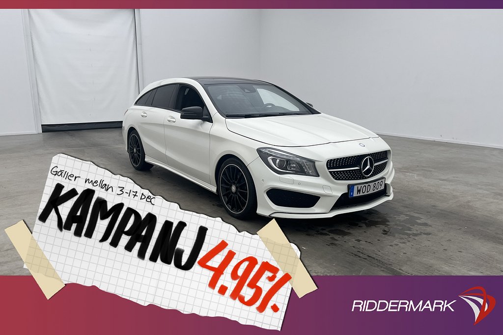 Mercedes-Benz CLA 220 d Shooting Brake AMG Spo 4,95% Ränta