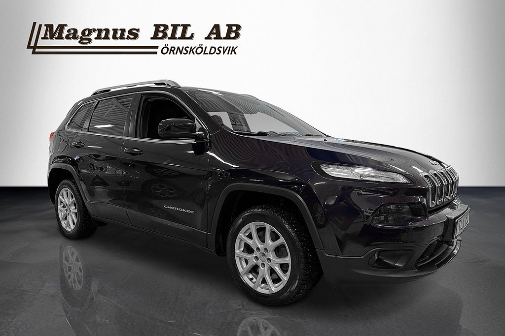 Jeep Cherokee 2.0 CRD 4WD Drag M-värmare Rattvärmare Sov hjul 
