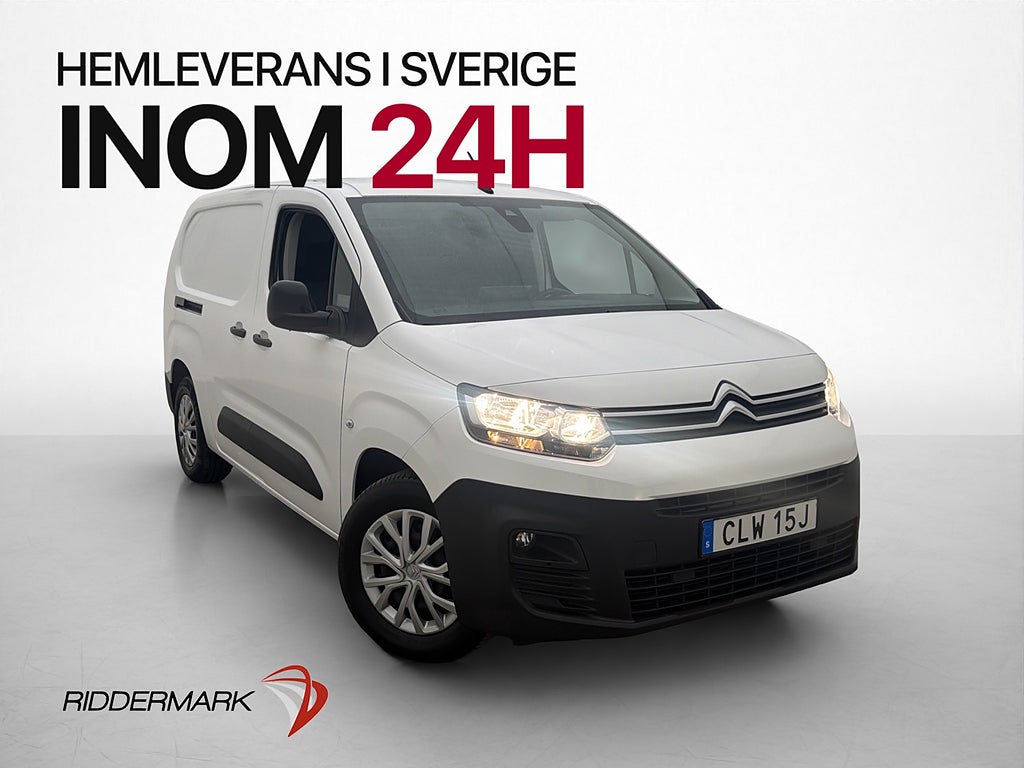 Citroen E-Berlingo 50kWh L2 Drag 3-Sit B-Kamera CARPLAY Moms