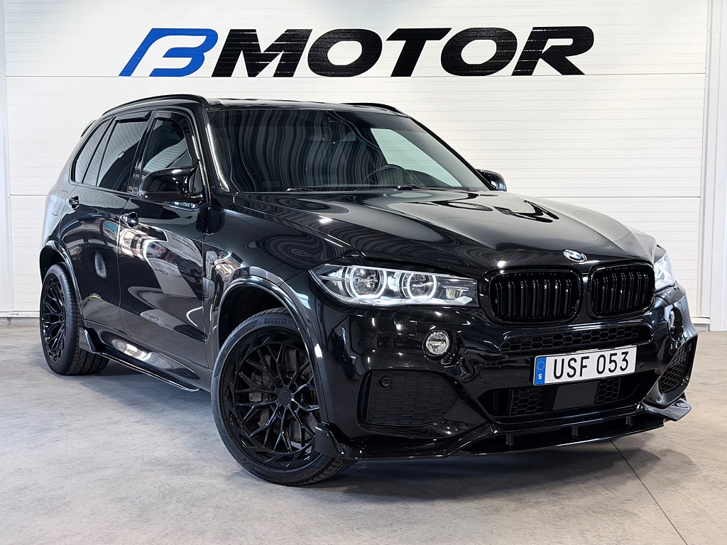 BMW X5 M50d 381HK M-Sport P-VÄRM H/K PANO NAVI DRAG 3923kr/mån