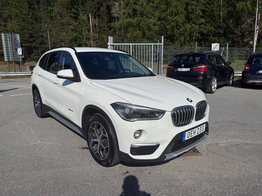 BMW X1 xDrive18d 150hk Automat xLine Dragkrok Kamera Välvårdad