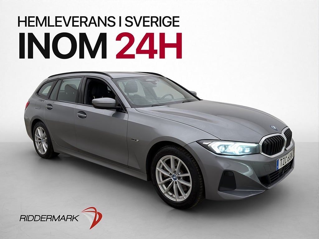 BMW 330e xDrive Touring 292hk Kamera H/K Värmare Drag MOMS