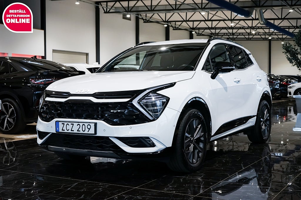 Kia Sportage Hybrid AWD GT-Line 360 Kam H&K Blis Drag AC i Stolar 